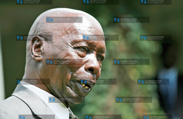 Former President Daniel Moi Former President Daniel Moi