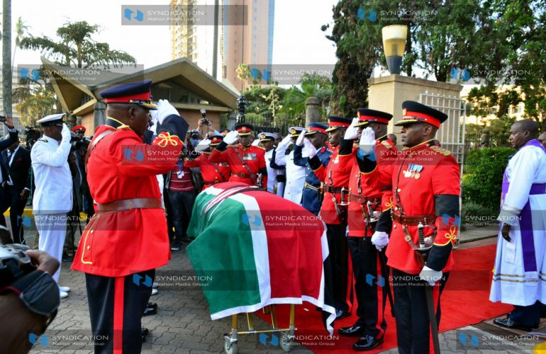 Former President Daniel Moi Funeral Former President Daniel Moi Funeral