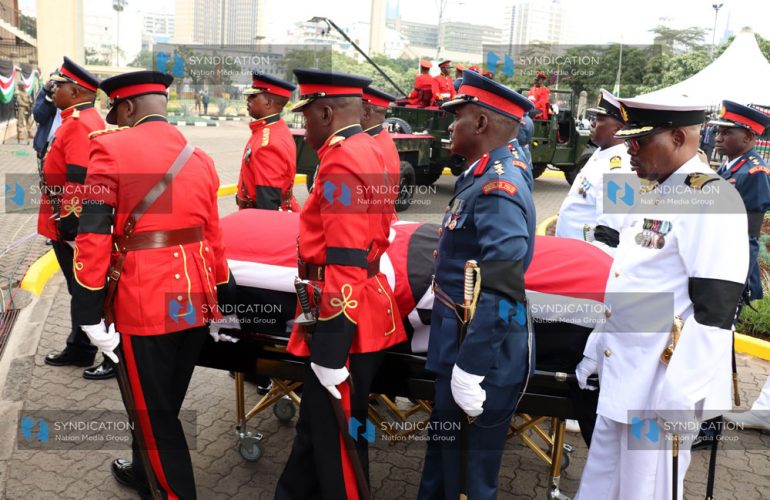 Former President Daniel Moi Funeral Former President Daniel Moi Funeral