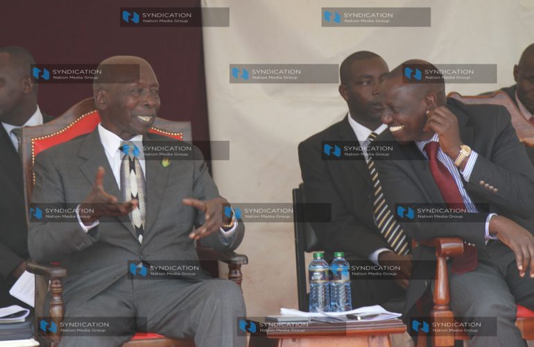 Former President Daniel Moi Former President Daniel Moi