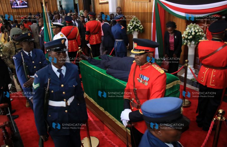 Former President Daniel Moi Funeral Former President Daniel Moi Funeral