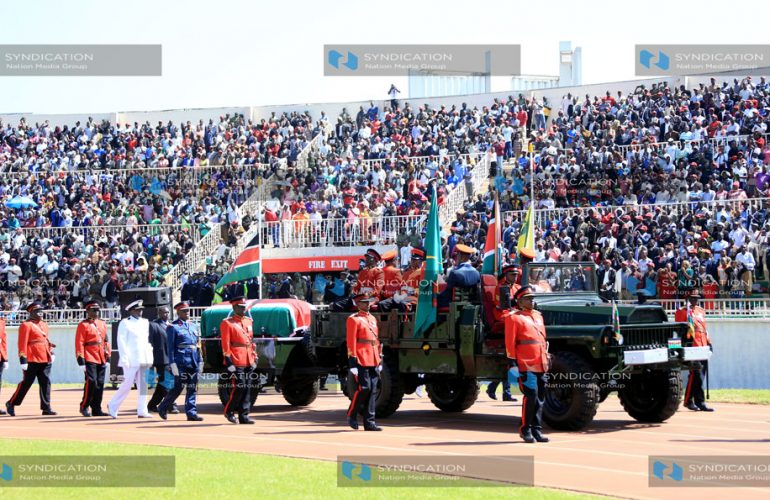 Former President Daniel Moi Funeral Former President Daniel Moi Funeral